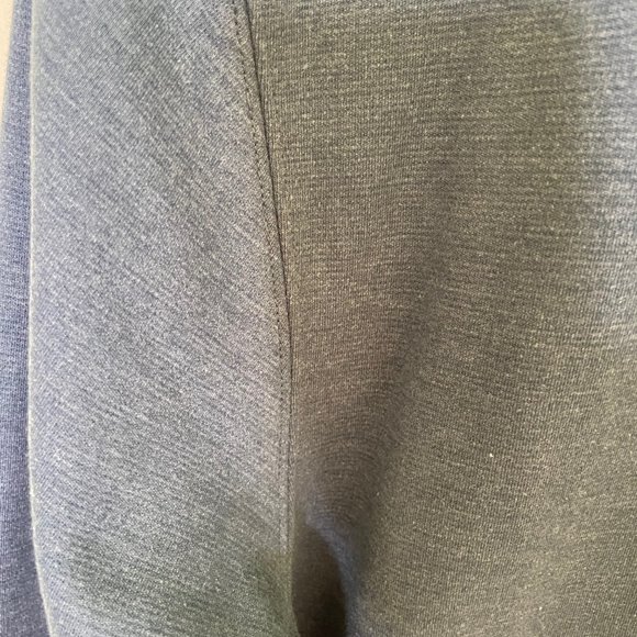 Polo Shirt in Cotton Poly Blue Heather - Picture 4 of 5